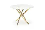 RAYMOND 2 asztal, kerek, szín: fehér márvány/arany - Image 10