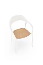 K530 rakásolható szék – natúr / fehér - Image 2