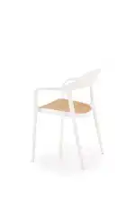 K530 rakásolható szék – natúr / fehér - Image 7