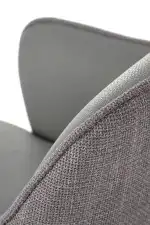 K527 forgatható szék, szín: szürke - Image 9