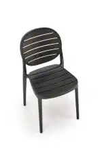 K529 rakásolható szék – fekete - Image 2