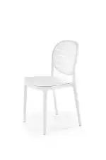 K529 rakásolható szék – fehér - Image 3
