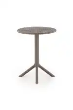 Calvo kerek kerti asztal – khaki - Image 2
