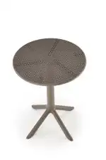 Calvo kerek kerti asztal – khaki - Image 7