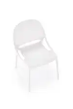 K532 rakásolható szék – fehér - Image 2