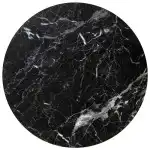 OREO dohányzóasztal, 2-es szett, szín: fekete márvány/fekete - Image 10