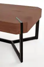 Lavida dohányzóasztal – dió / fekete - Image 2