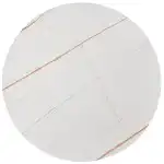 Fatima dohányzóasztal (2 db-os szett) – fehér márvány / arany - Image 2