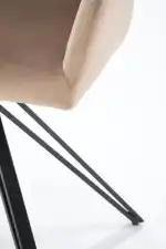 K535 forgatható szék, szín: bézs - Image 9