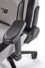 Alister gaming forgószék – szürke / fekete - Image 7