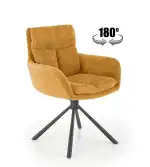 K495 forgatható szék – mustár