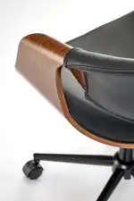Bilbo forgószék – dió / fekete - Image 10