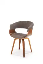K545 szék – szürke / dió