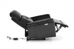 Semir elektromosan dönthető pihenőfotel – fekete - Image 9