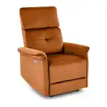 Semir elektromosan dönthető pihenőfotel – fahéj - Image 4