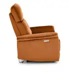 Semir elektromosan dönthető pihenőfotel – fahéj - Image 6
