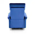 Semir elektromosan dönthető pihenőfotel – sötétkék - Image 7