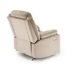 Loris elektromosan dönthető pihenőfotel – bézs - Image 8