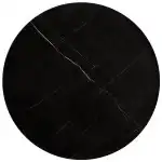 Julieta dohányzóasztal (2 db-os szett) – fekete márvány / fekete - Image 3