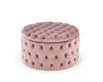 Nunez tárolós puff – rózsaszín