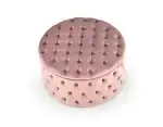 Nunez tárolós puff – rózsaszín - Image 7