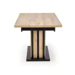 Lamello bővíthető étkezőasztal – artisan tölgy / fekete - Image 4