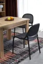Bagio bővíthető étkezőasztal – artisan tölgy - Image 14