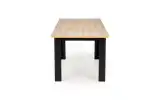 Bagio bővíthető étkezőasztal – artisan tölgy / fekete - Image 7