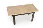 Bagio bővíthető étkezőasztal – artisan tölgy / fekete - Image 8