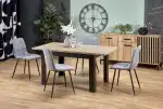 Bagio bővíthető étkezőasztal – artisan tölgy / fekete - Image 10