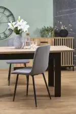 Bagio bővíthető étkezőasztal – artisan tölgy / fekete - Image 11