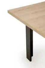 Bagio bővíthető étkezőasztal – artisan tölgy / fekete - Image 15