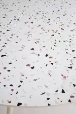 Aramis étkezőasztal – terazzo / fehér - Image 9