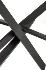 Edgar 2 étkezőasztal – fehér márvány / fekete - Image 10