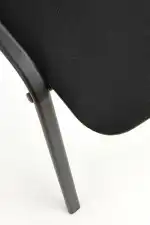 Iso C11 rakásolható konferenciaszék – fekete - Image 2
