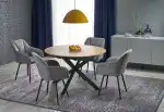 Acord bővíthető étkezőasztal – natúr / fekete - Image 2