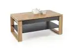 Betty emelő-mechanikás dohányzóasztal – artisan tölgy / fekete