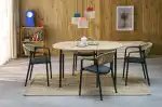 Pivot bővíthető étkezőasztal – artisan tölgy / fekete
