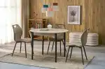 Pivot bővíthető étkezőasztal – artisan tölgy / fekete - Image 2