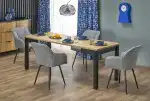 Qubik bővíthető étkezőasztal – artisan tölgy / fekete - Image 2
