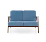 MILANO 2S ülőgarnitúra, szín: kék/sötét dió - Image 10