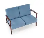 MILANO 2S ülőgarnitúra, szín: kék/sötét dió - Image 11