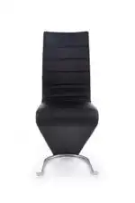 K194 szék – fekete / fehér / króm - Image 6