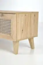 Borneo RTV-1 TV-állvány – artisan tölgy / fekete - Image 13