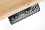 B53 állítható magasságú íróasztal – artisan tölgy / fehér - Image 2