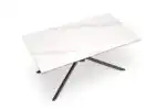 Vitorino bővíthető étkezőasztal – fehér márvány / fekete - Image 16
