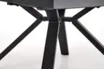 Vertigo bővíthető étkezőasztal – fehér márvány / fekete - Image 10