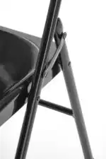 K565 összecsukható szék – fekete - Image 4