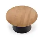 Malomi dohányzóasztal (2 db-os szett) – natúr / fekete - Image 7