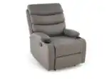 Perus dönthető pihenőfotel – szürke - Image 11